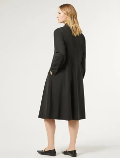 Abito chemisier in gabardina