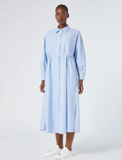 Abito chemisier in Oxford di cotone