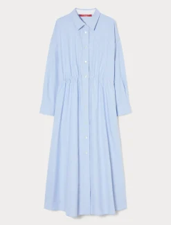 Abito chemisier in Oxford di cotone