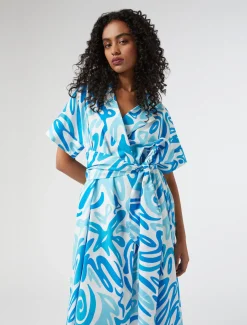 Abito chemisier in popeline