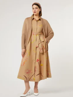 Abito chemisier in popeline