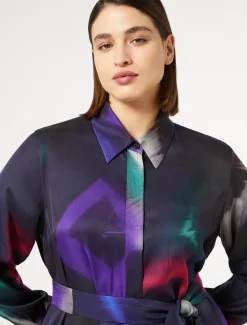 Abito chemisier in twill