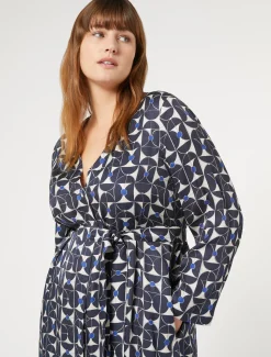 Abito chemisier in twill