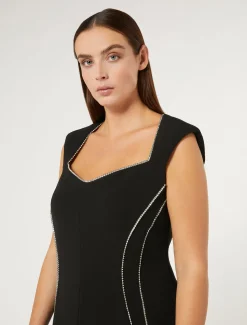 Abito in cady triacetato