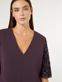 Abito in cady triacetato