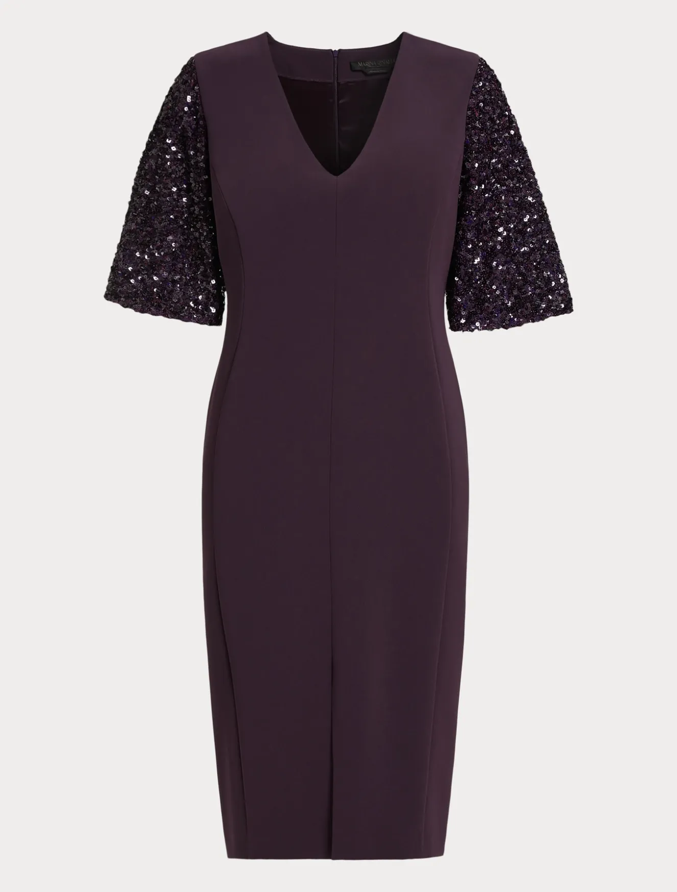 Abito in cady triacetato