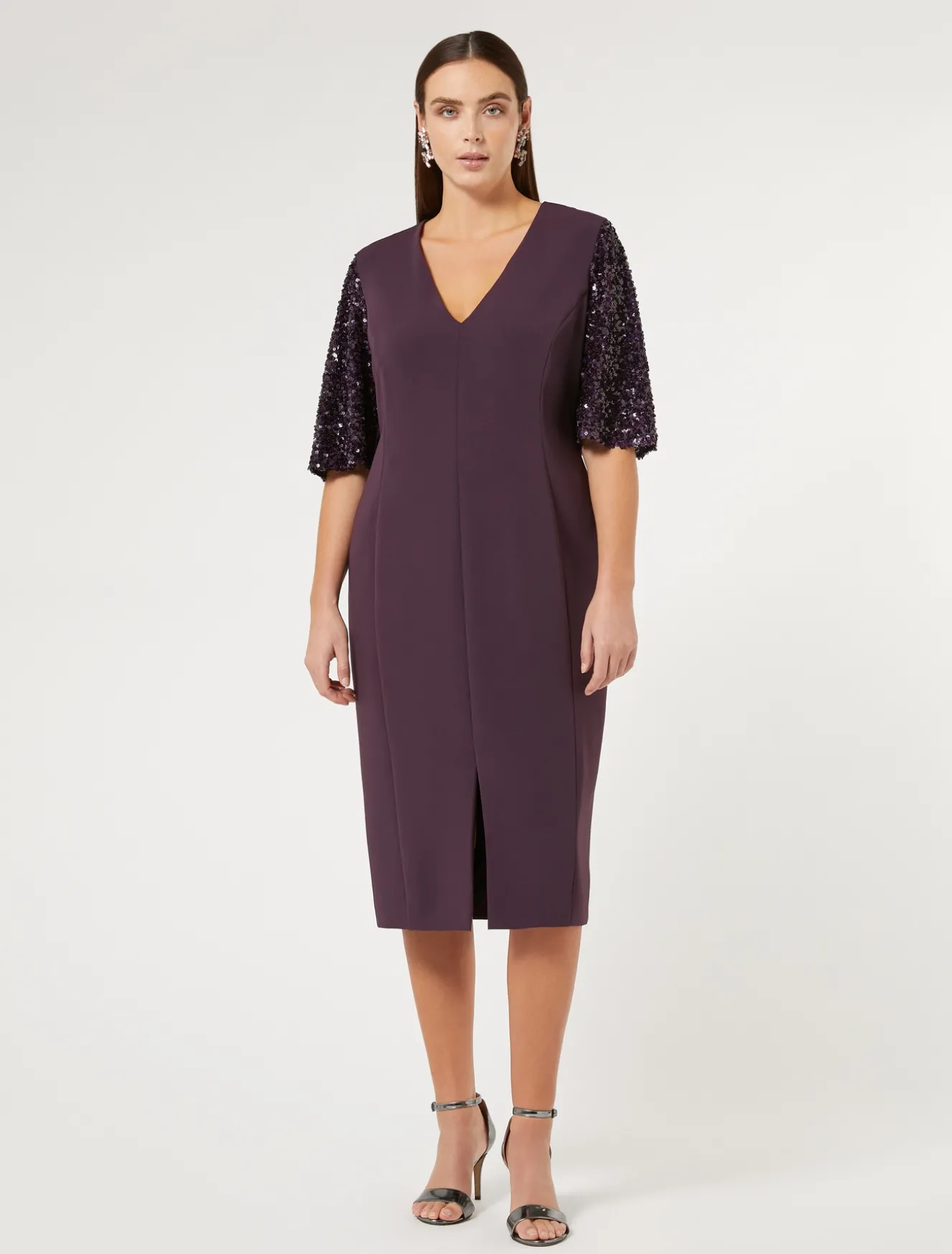 Abito in cady triacetato