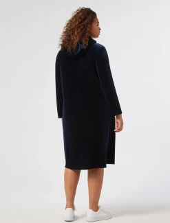 Abito in ciniglia stretch