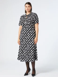 Abito in crêpe de Chine di seta