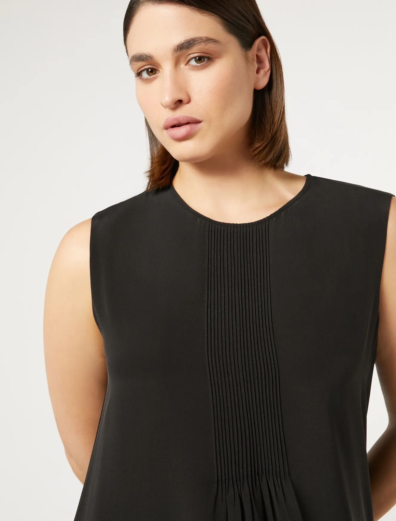 Abito in crêpe de Chine di seta