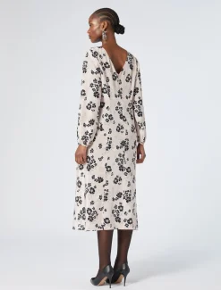 Abito in crêpe de Chine di seta