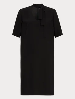 Abito in crêpe di envers satin