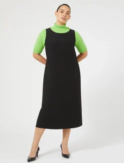 Abito in crêpe satin