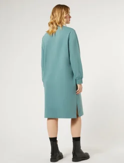 Abito in felpa di cotone stretch