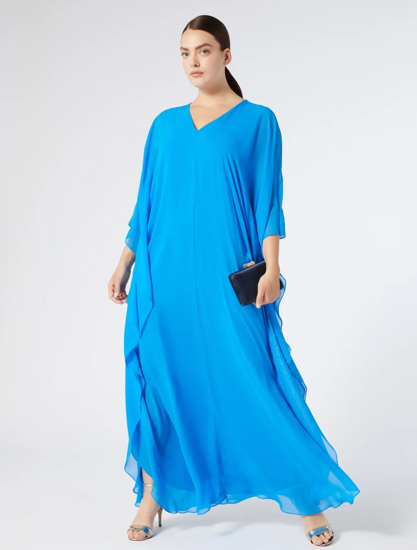 Abito in georgette di seta