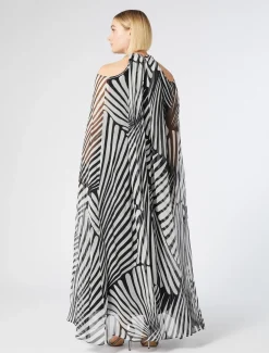 Abito in georgette di seta