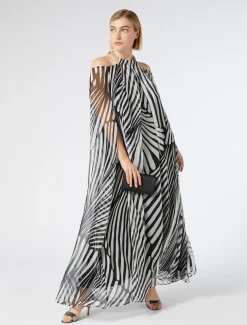 Abito in georgette di seta