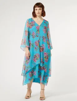 Abito in georgette di seta