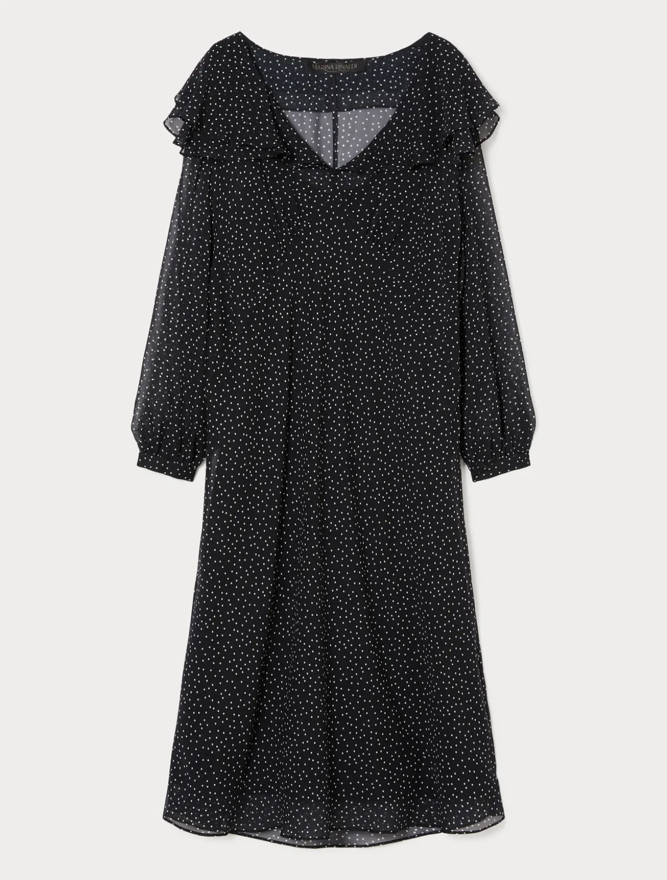 Abito in georgette di seta