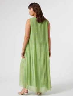 Abito in georgette plissé