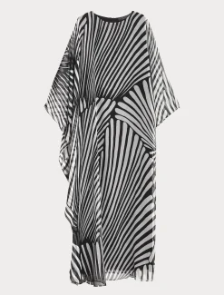 Abito in georgette stampato