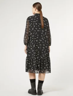 Abito in georgette stampata