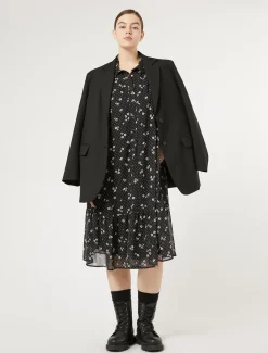 Abito in georgette stampata