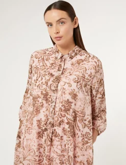 Abito in georgette stampata