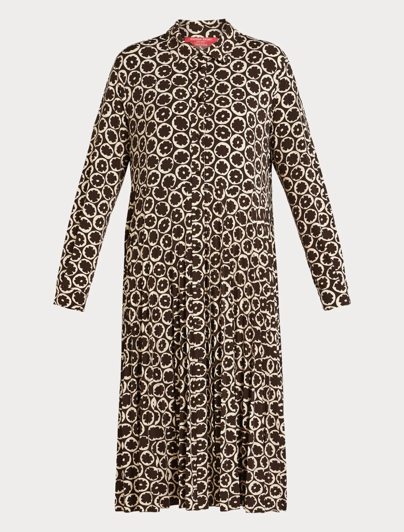 Abito in jersey stampato