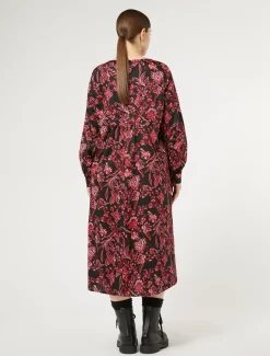 Abito in popeline stampato