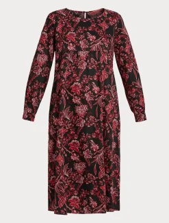 Abito in popeline stampato