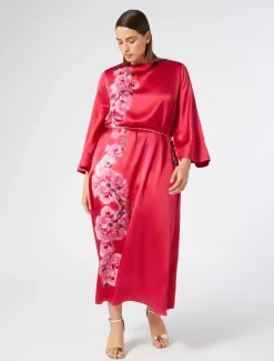 Abito in raso di seta