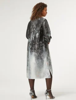 Abito in raso di seta