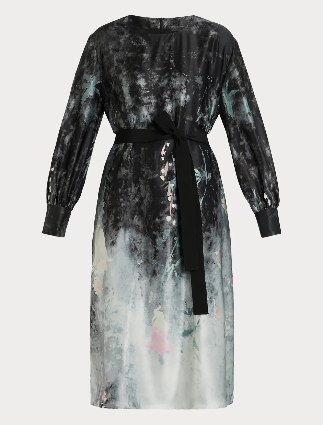 Abito in raso di seta