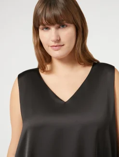 Abito in raso fluido