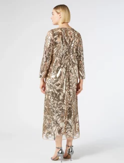 Abito in tulle con paillettes