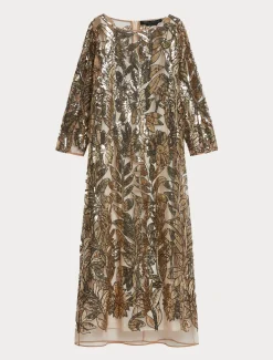 Abito in tulle con paillettes