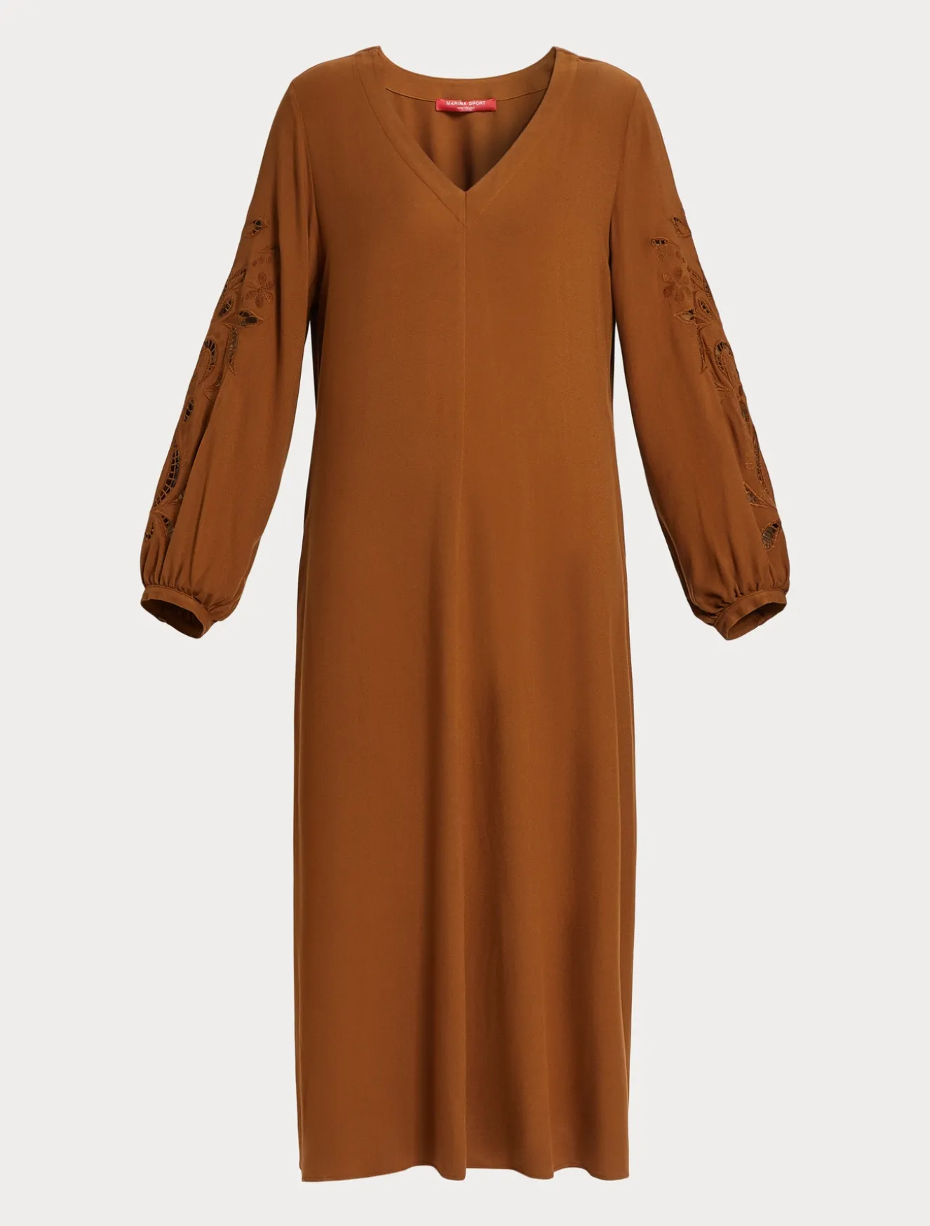 Abito in twill di viscosa