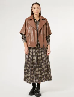 Abito in twill stampato