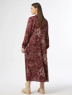 Abito in twill stampato