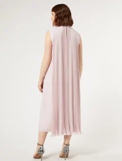 Abito longuette in crêpe