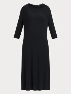 Abito longuette in jersey