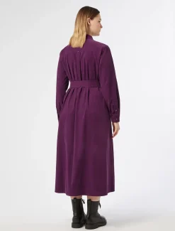 Abito lungo in velluto