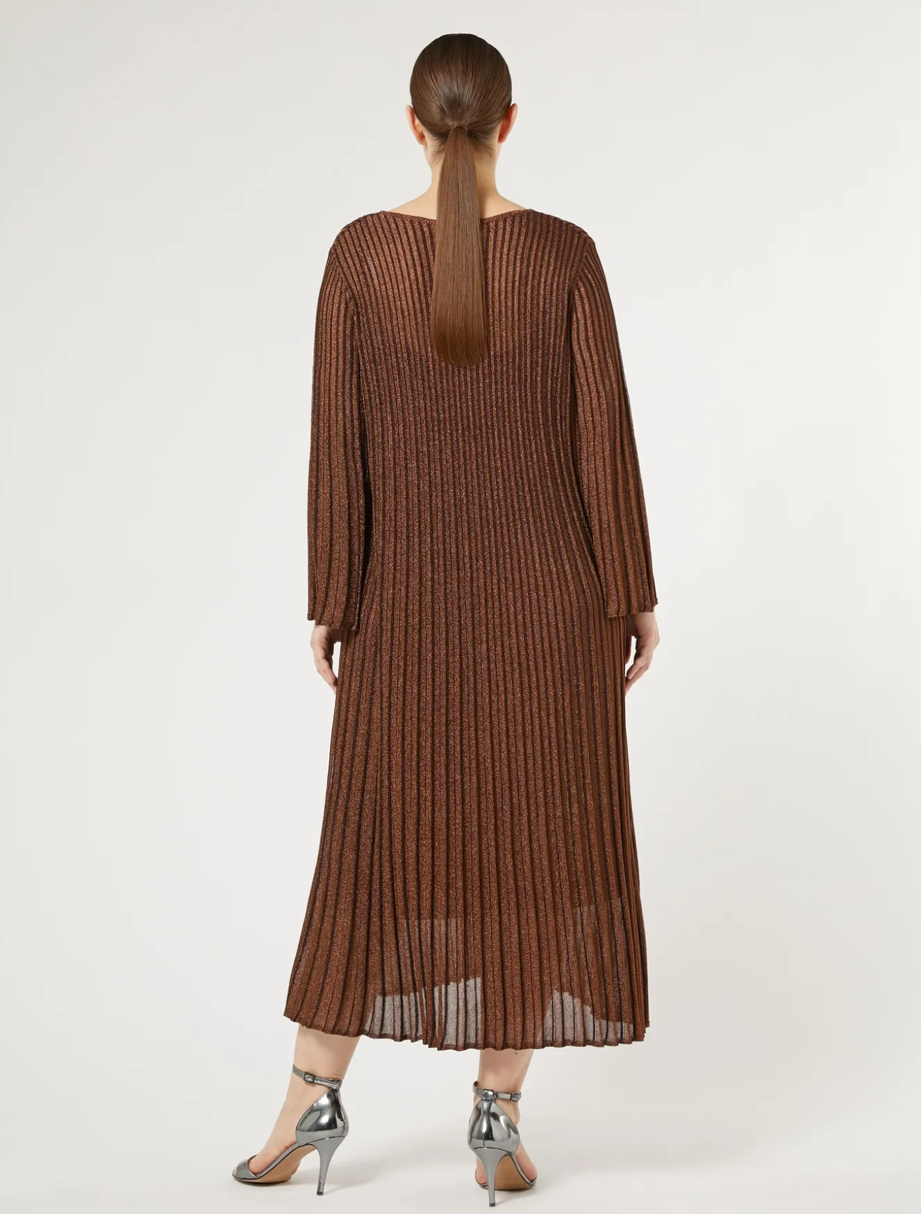 Abito lungo in viscosa