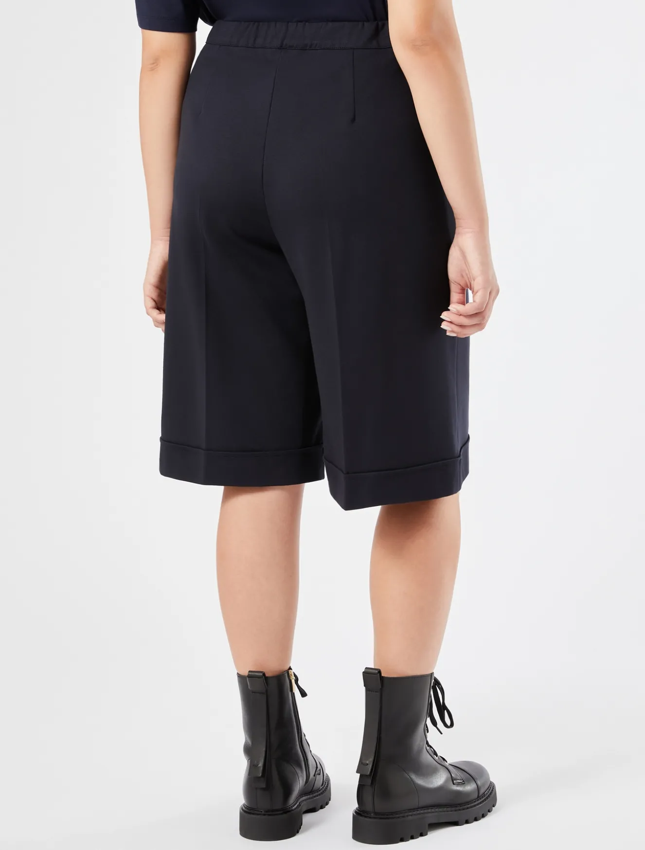 Bermuda in jersey punto Milano