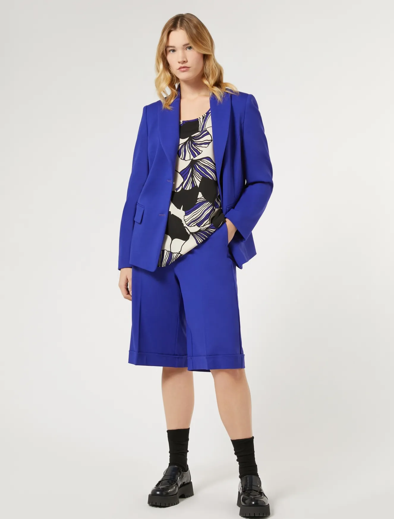 Blazer in jersey punto Milano