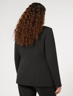 Blazer in jersey stretch