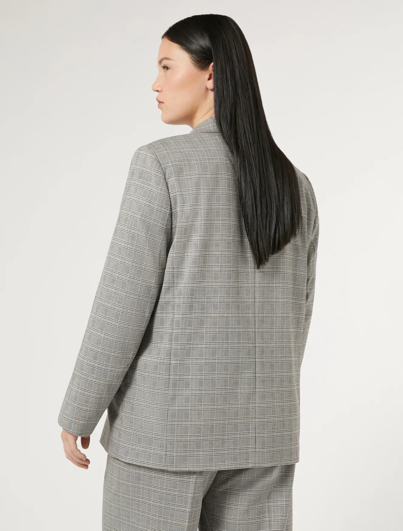 Blazer in tela di viscosa