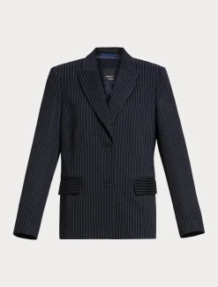 Blazer in tessuto punto Milano