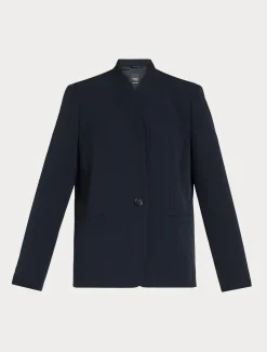 Blazer in tessuto tecnico